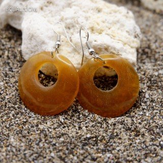 Special Offer Shell Earrings Authentic Handmade Bali Craft